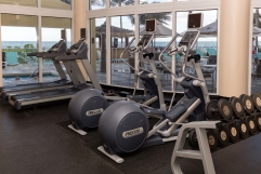 Fitness Center at the DoubleTree Ocean Point Resort